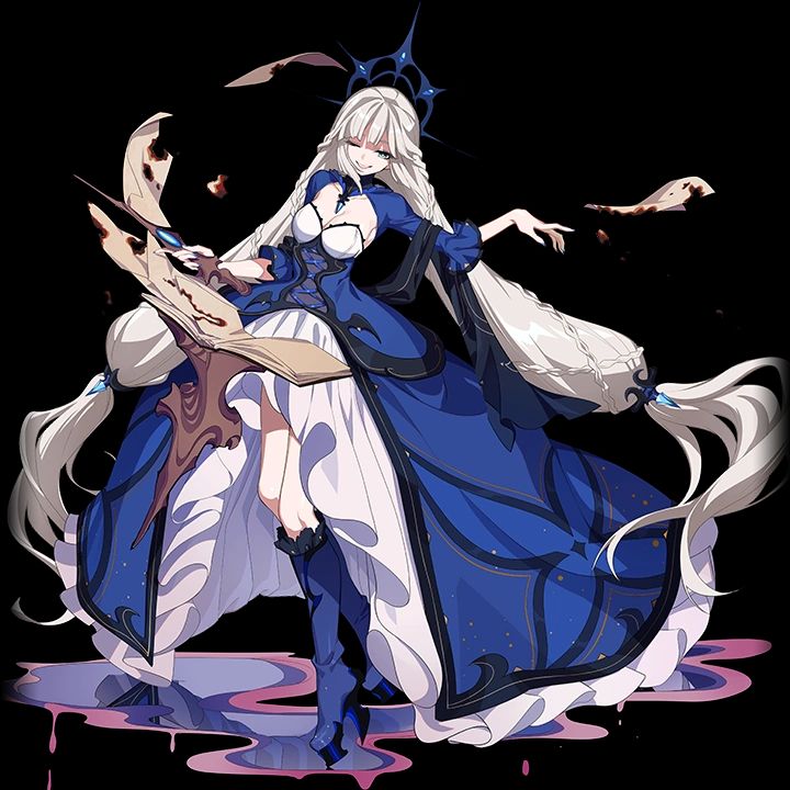 The Dante bottom stigmata from Honkai Impact 3rd. She is based on Hell from Dante's Divine Comedy.