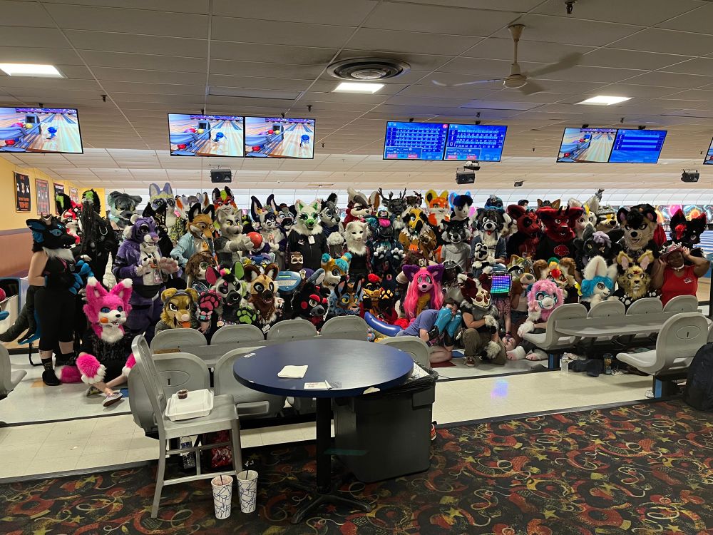 Fursuit photo at the Delaware Furbowl