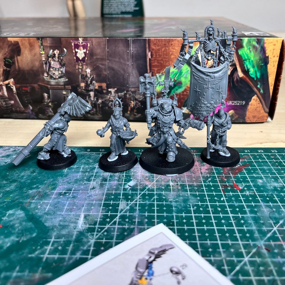 A special black Templar squad built up