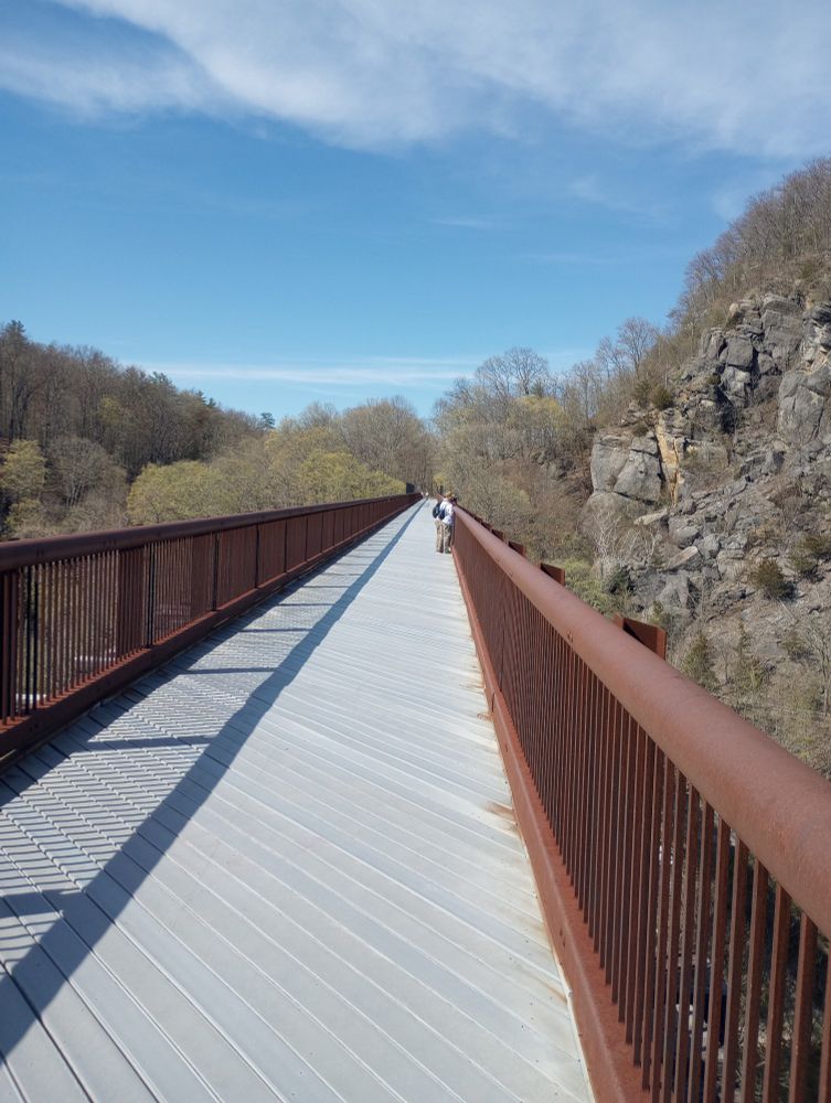 Rosendale railroad trestle.