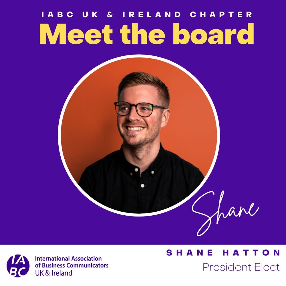 Shane Hatton appointed to President Elect IABC UK@I