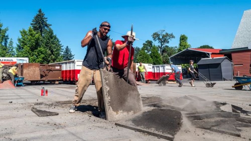 The cities stripping out concrete for earth and plants