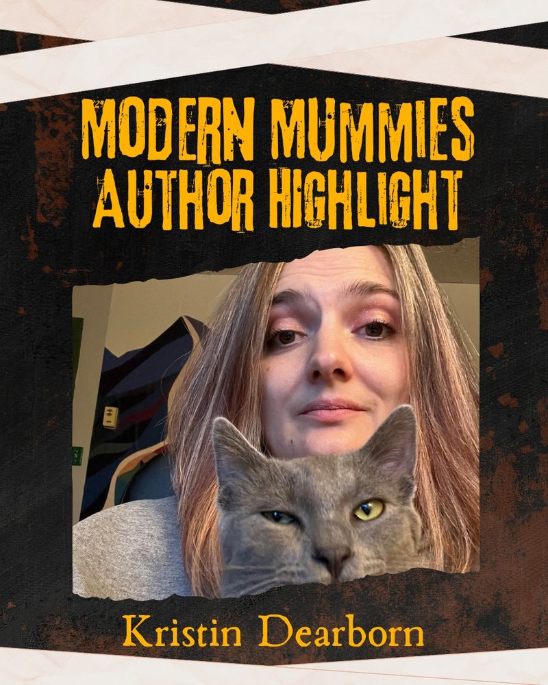 Modern Mummies Author Highlight: Kristin Dearborn (and her cat Ash)
