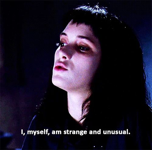 a woman says i myself am strange and unusual .