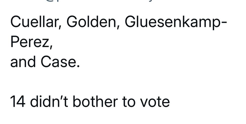 Names of Dems who voted for Save act