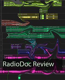 distorted waveforms as cover art for the journal