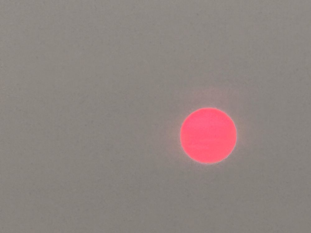 A very zoomed photo of the sun. No, really, it’s the sun, promise.