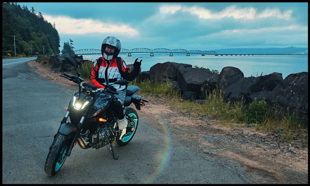 Me, motorcycle, street bike, sport bike, yamaha, yamaha mt-07, beautiful scenery, pacific northwest, pnw