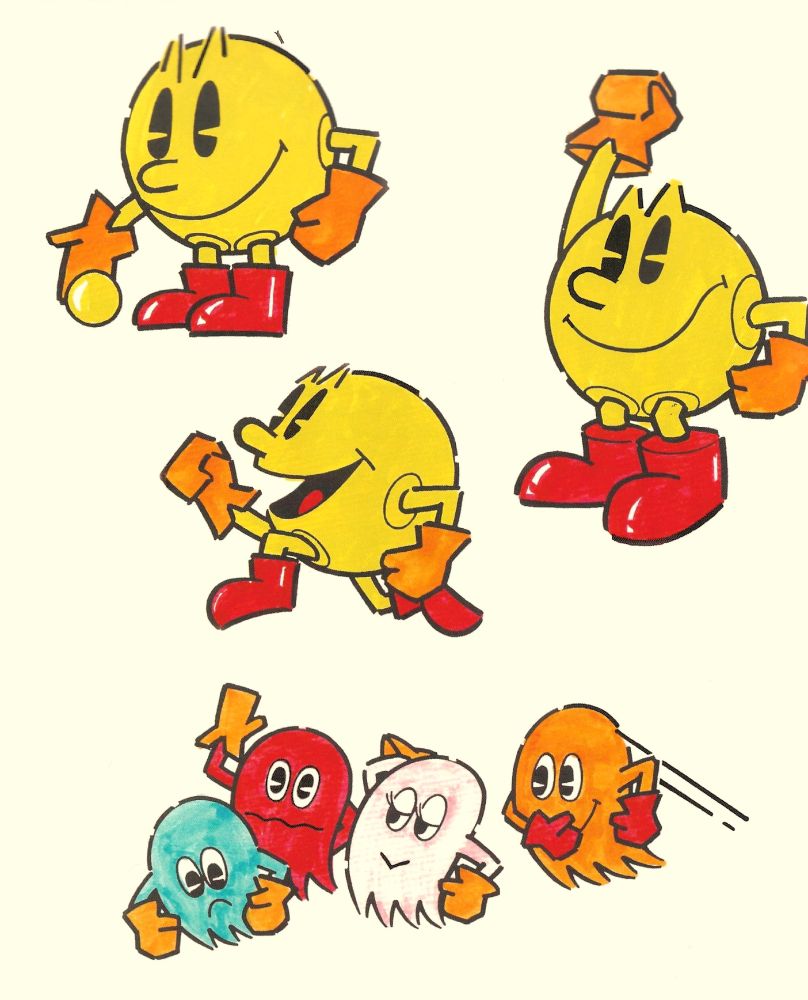 Pac-Man celebrates its 45th anniversary.