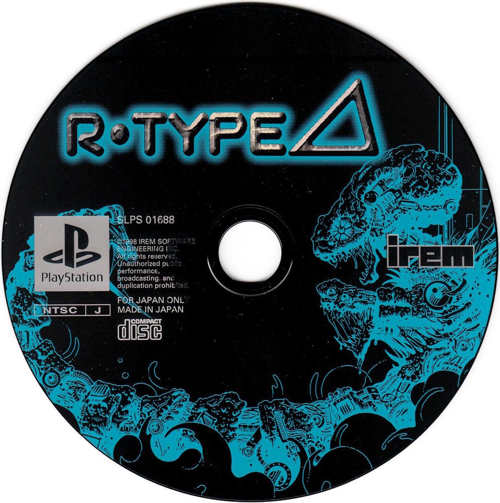 R-Type Delta Japanese Disc