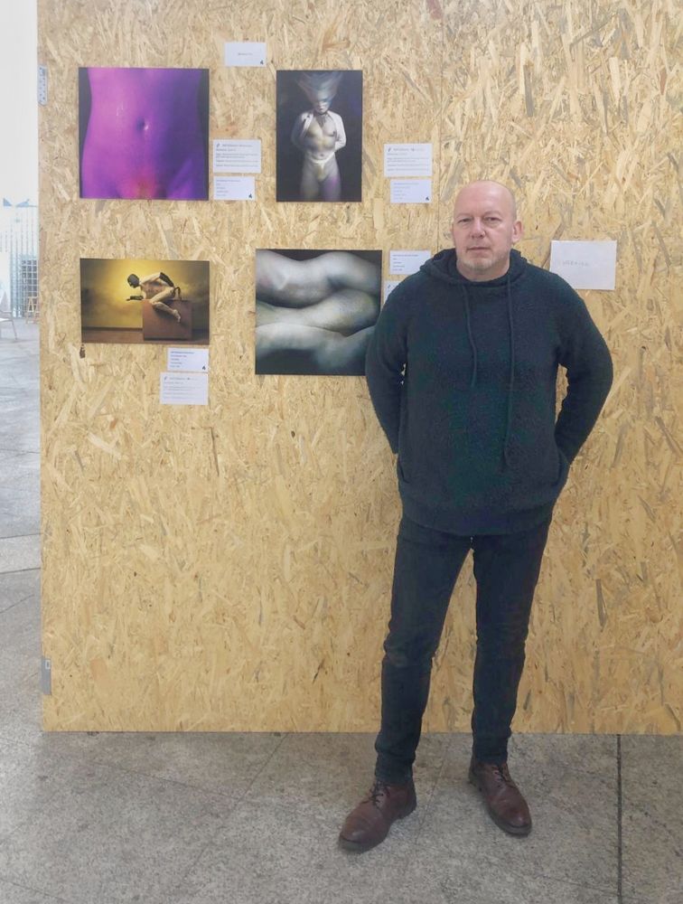 Exposición de mi obra en la SAUS, en Pola de Siero.