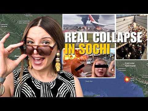 SOCHI COLLAPSE: OIL REFINERY, AIRPORT & PUTIN’S RESIDENCE Vlog 1125: War in Ukraine