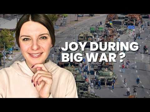 ORDINARY LIFE DURING A BIG WAR: JOY, GUILT, FEELINGS