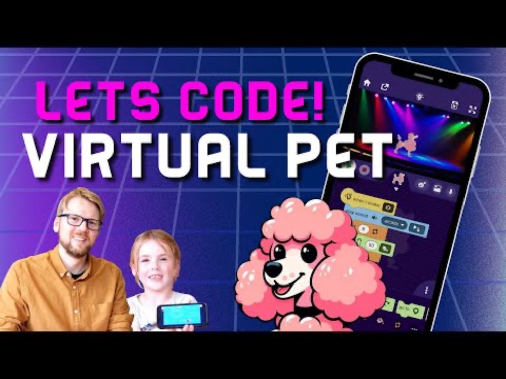 Coding a virtual pet with OctoStudio