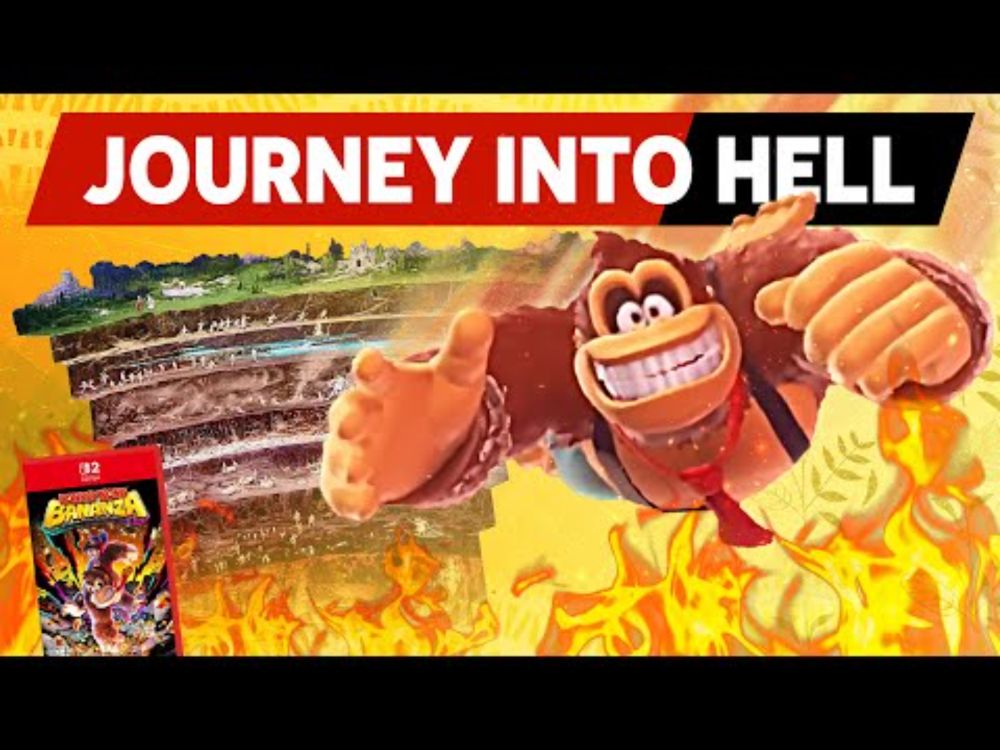 Donkey Kong Bananza Is A Retelling Of Dante's Inferno