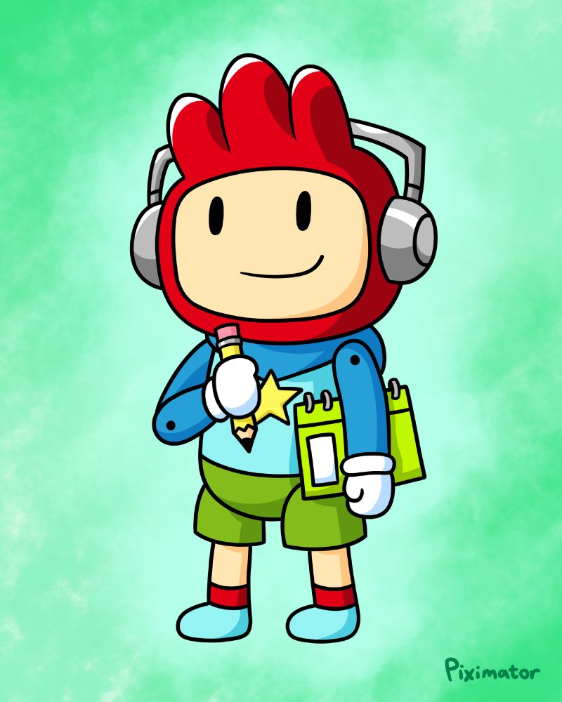 Maxwell from Scribblenauts