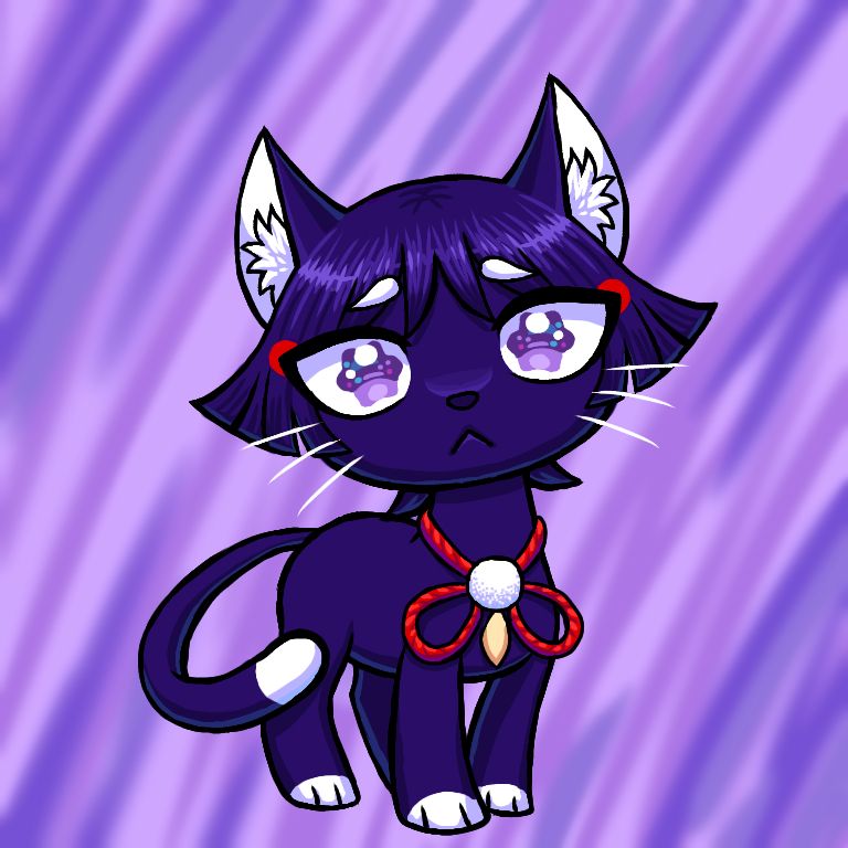 Cartoon style Scaracat.