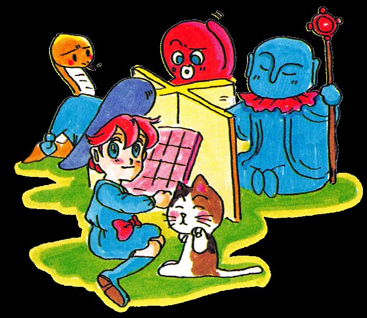 Cocona playing Bingo