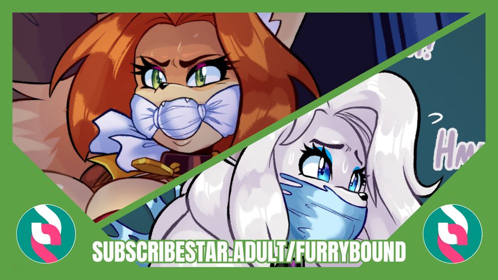 This Month on SubscribeStar 💫     It's GAME OVER for Scarlett & Lupe as they cosplay some of gaming's greatest damsels!      https://subscribestar.adult/furrybound
