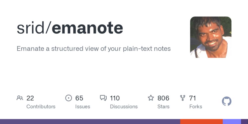 GitHub - srid/emanote: Emanate a structured view of your plain-text notes