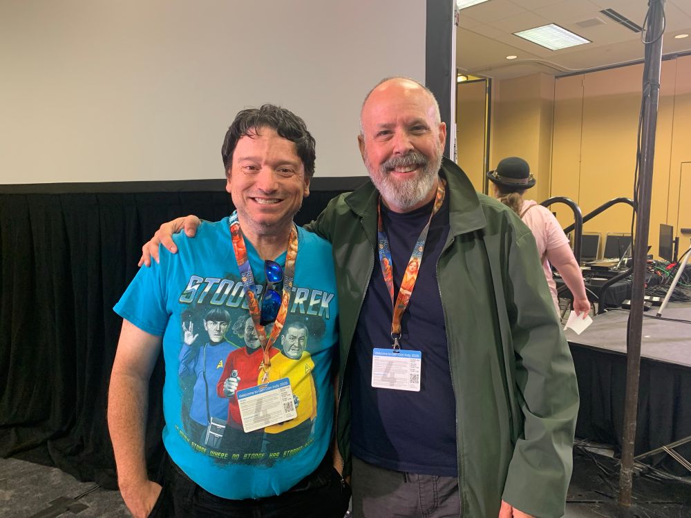 Me and Cwolf20 hanging at Gen Con. 