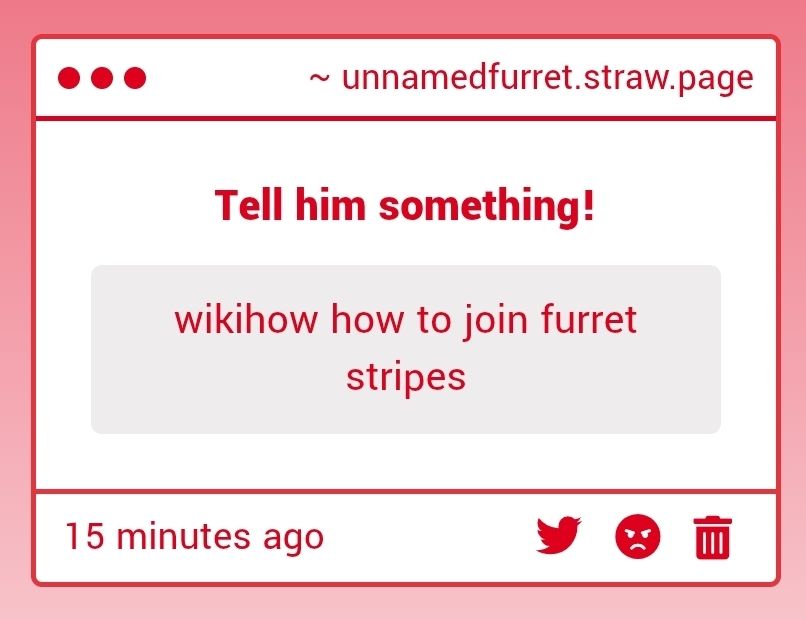 wikihow how to join furret stripes
