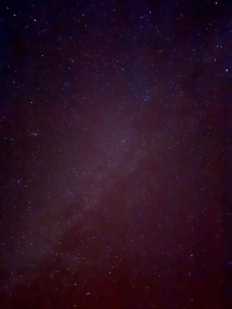 the disk of the Milky Way as pictured during a big bend star party