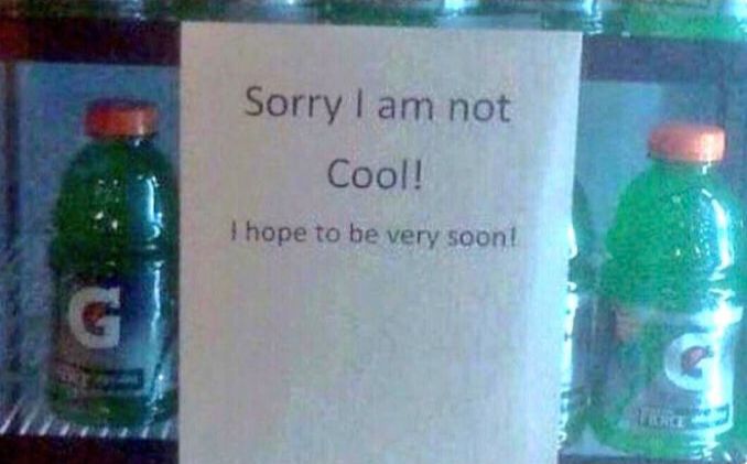 What I yell as I run away from the altar