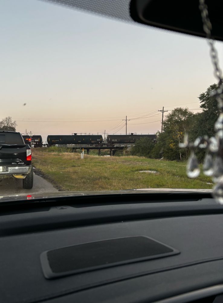 Train driving slow 