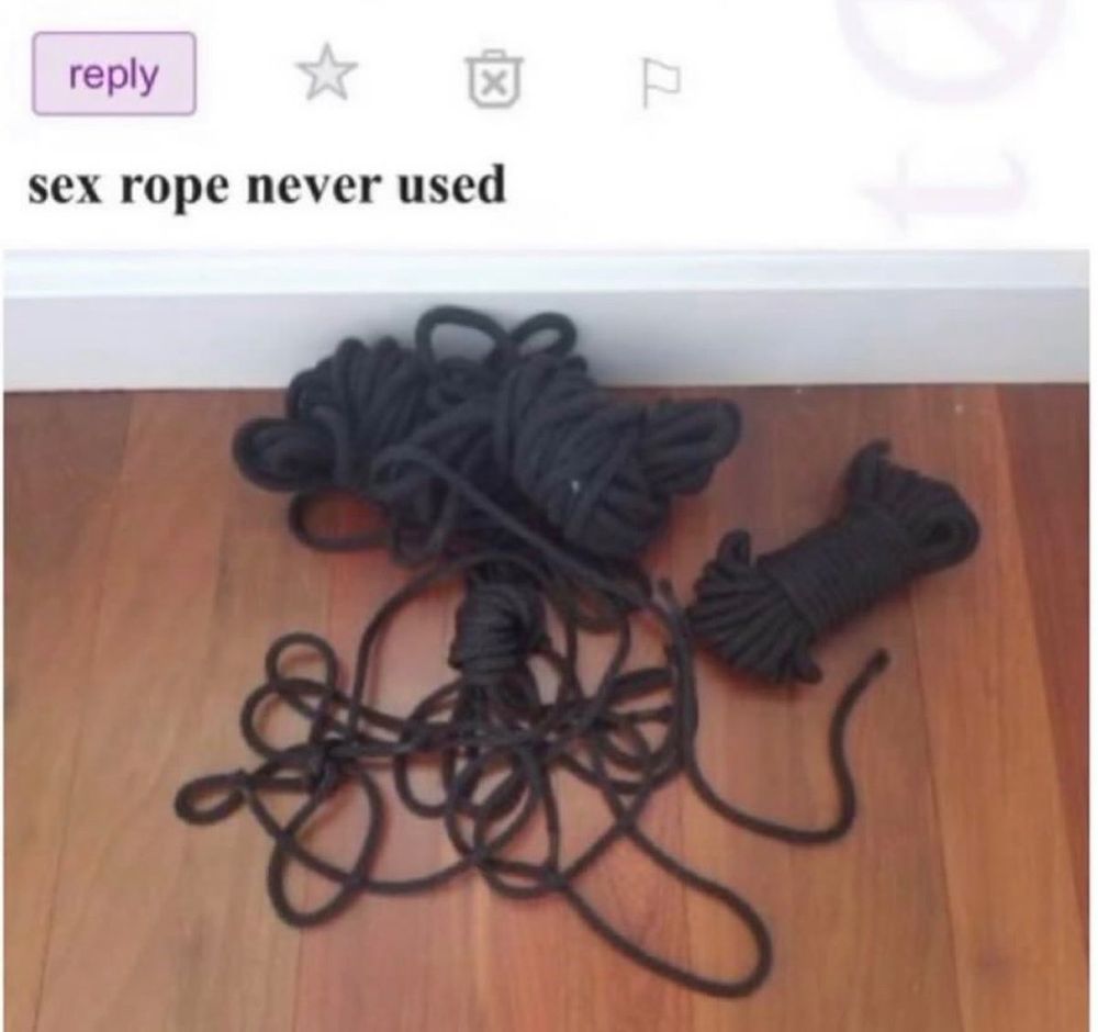 sex rope never used