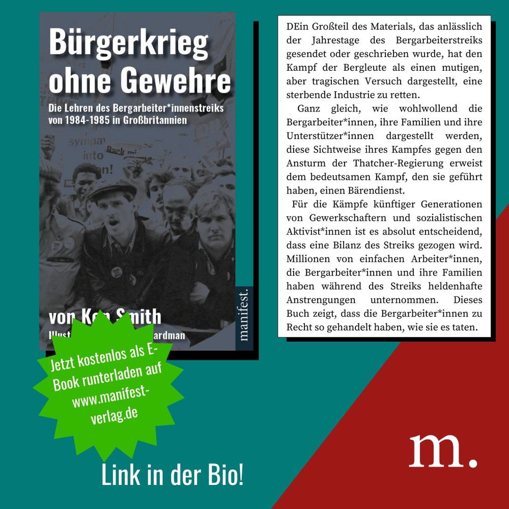 Sharepic Buch von Ken Smith: Bürgerkrieg ohne Gewehre
