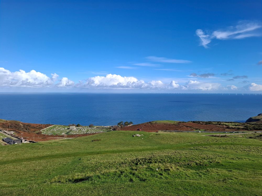 Cemetery on Great Orme, where the dead get the best sea views