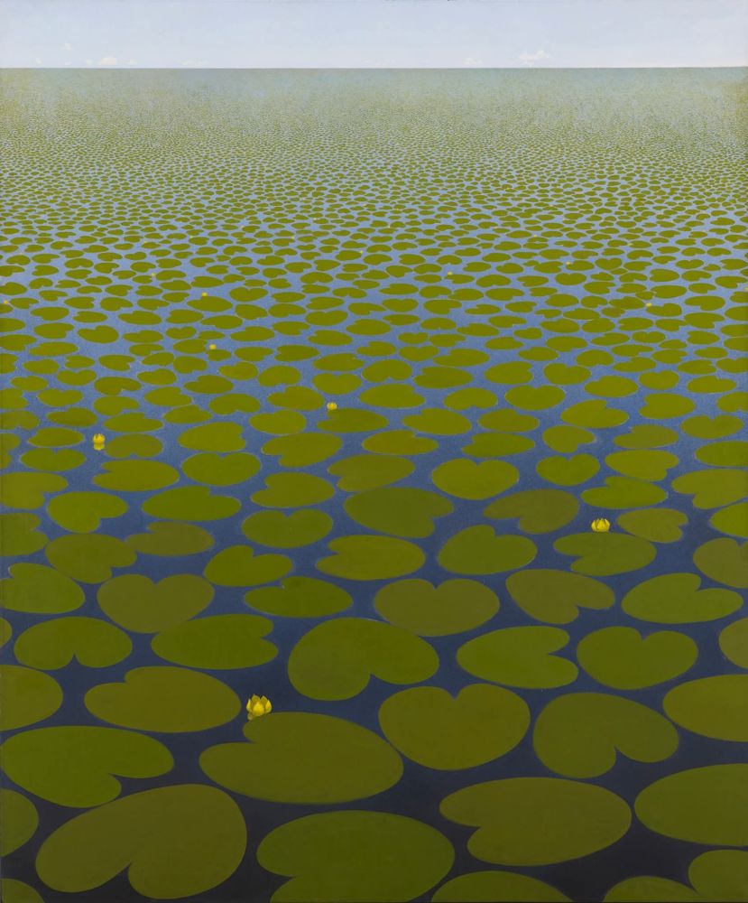 
Kimmo Kaivanto
Kun meri kuolee II, 1973
Öljy kankaalle
195 x 162,5 cm
Sara Hildénin Säätiö
Kuva: Jussi Koivunen