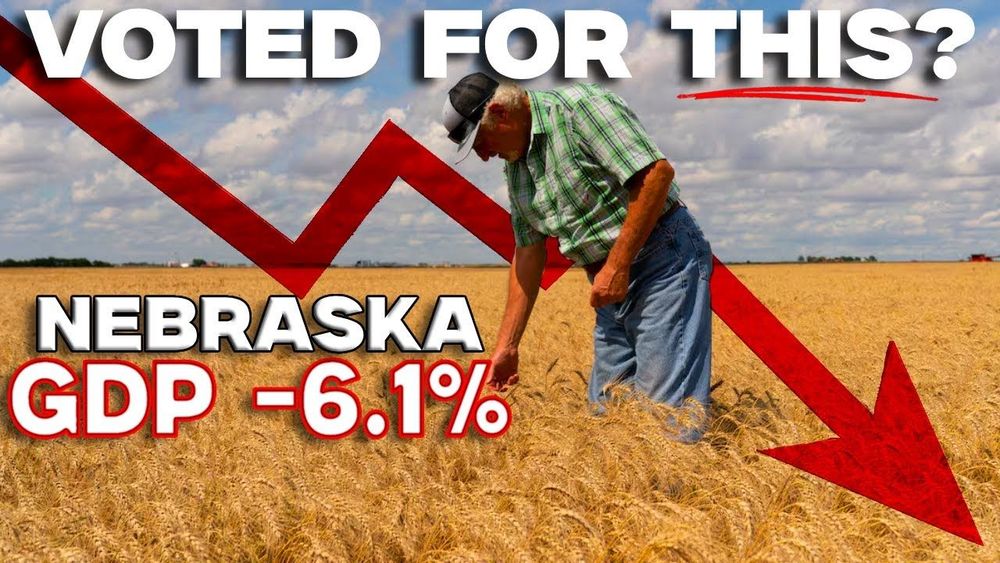 The Hidden Crash in Red America