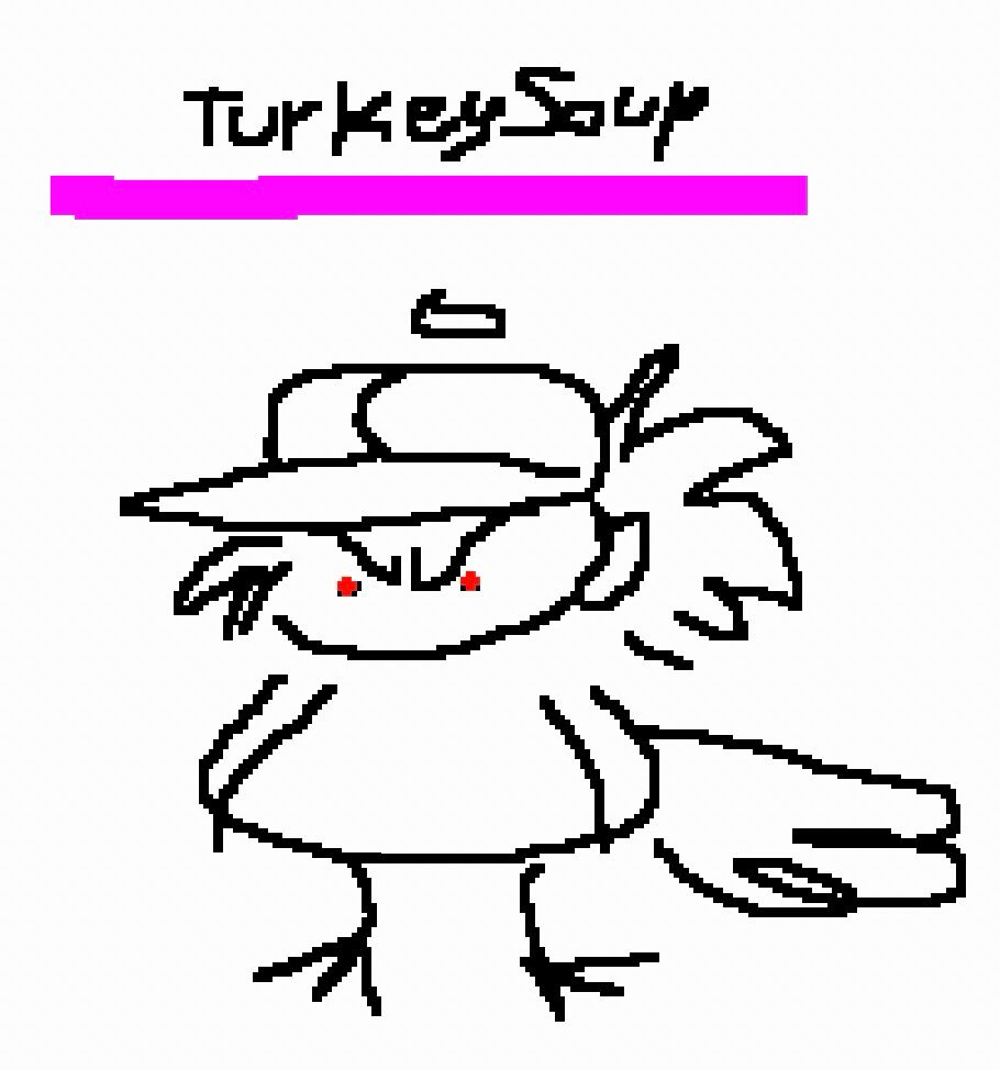 TurkeySoup boss battle, complete with a health bar.