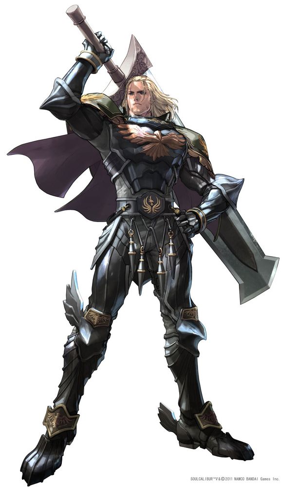 Siegfried Schtauffen, as depicted in Soulcalibur V