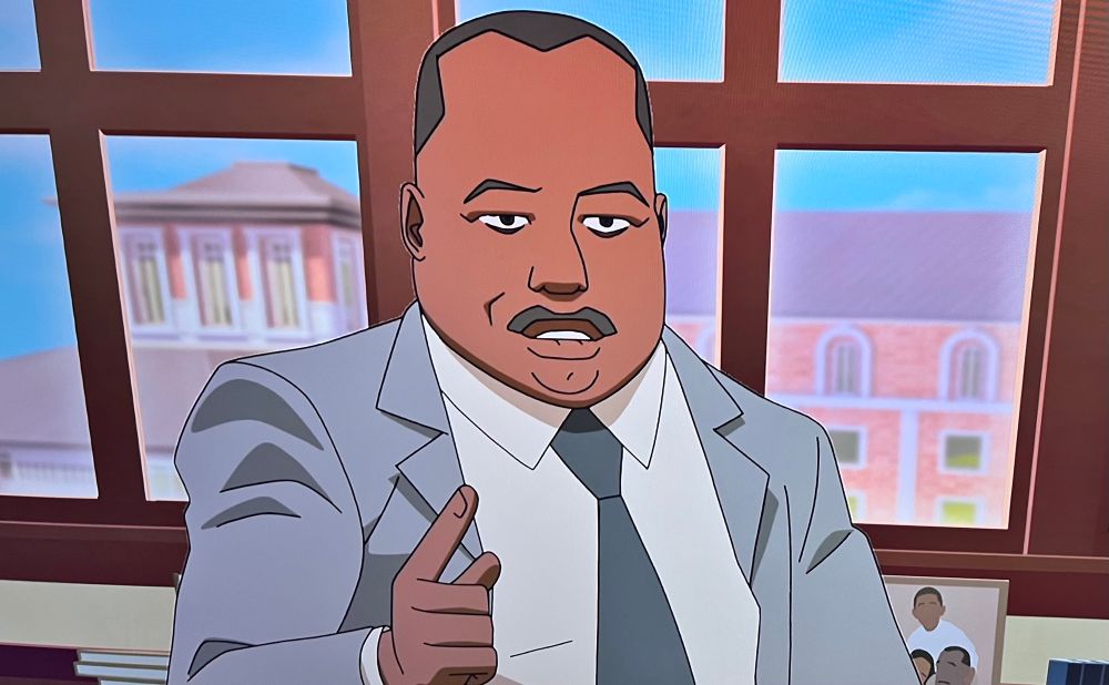 Reginald VelJohnson’s character “Dean Winslow” in Invincible s2