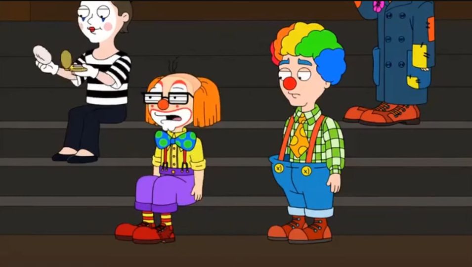 the "shit it's roger" clip from american dad