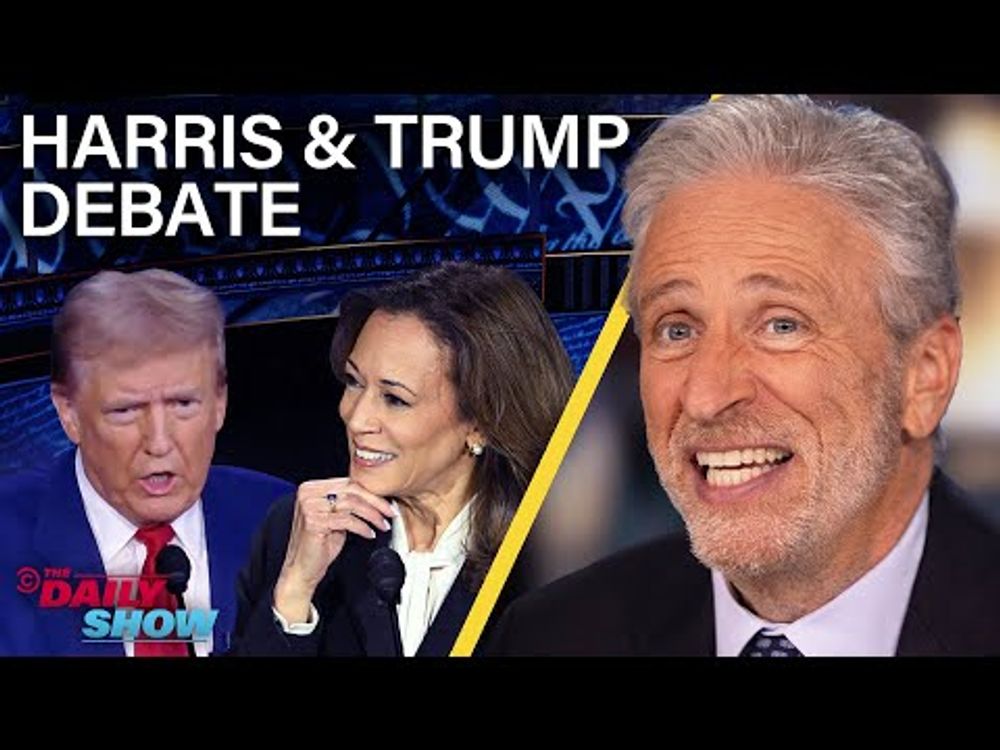 Jon Stewart Tackles Harris & Trump's Debate and What This Means for the Election | The Daily Show