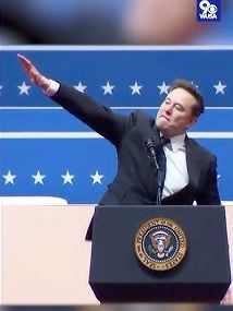 2025 US presidential inauguration Elon Musk goes viral for ‘Nazi salute’