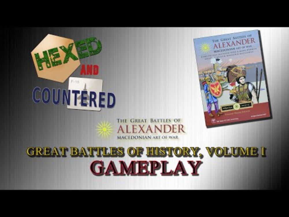 Great Battles of Alexander (GMT) - Gameplay