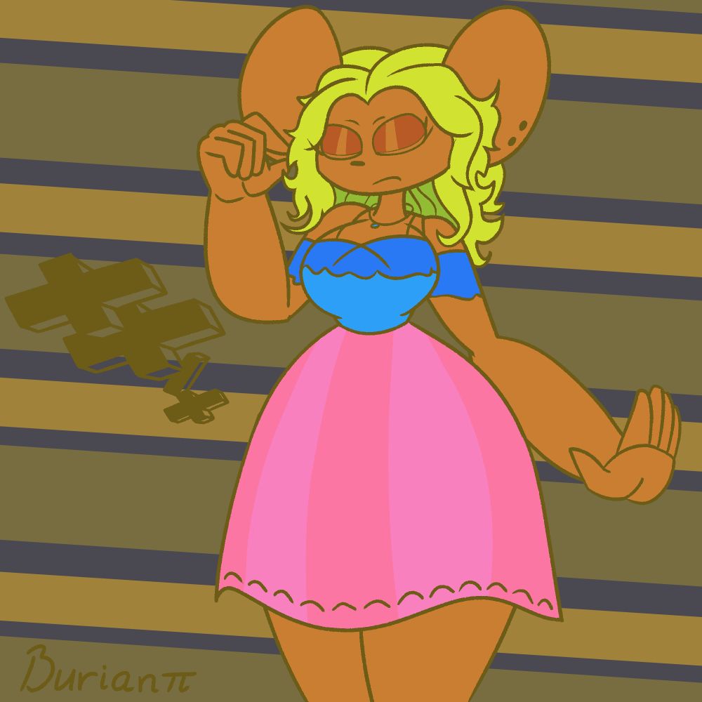 Uma as Haley from Stardew Valley