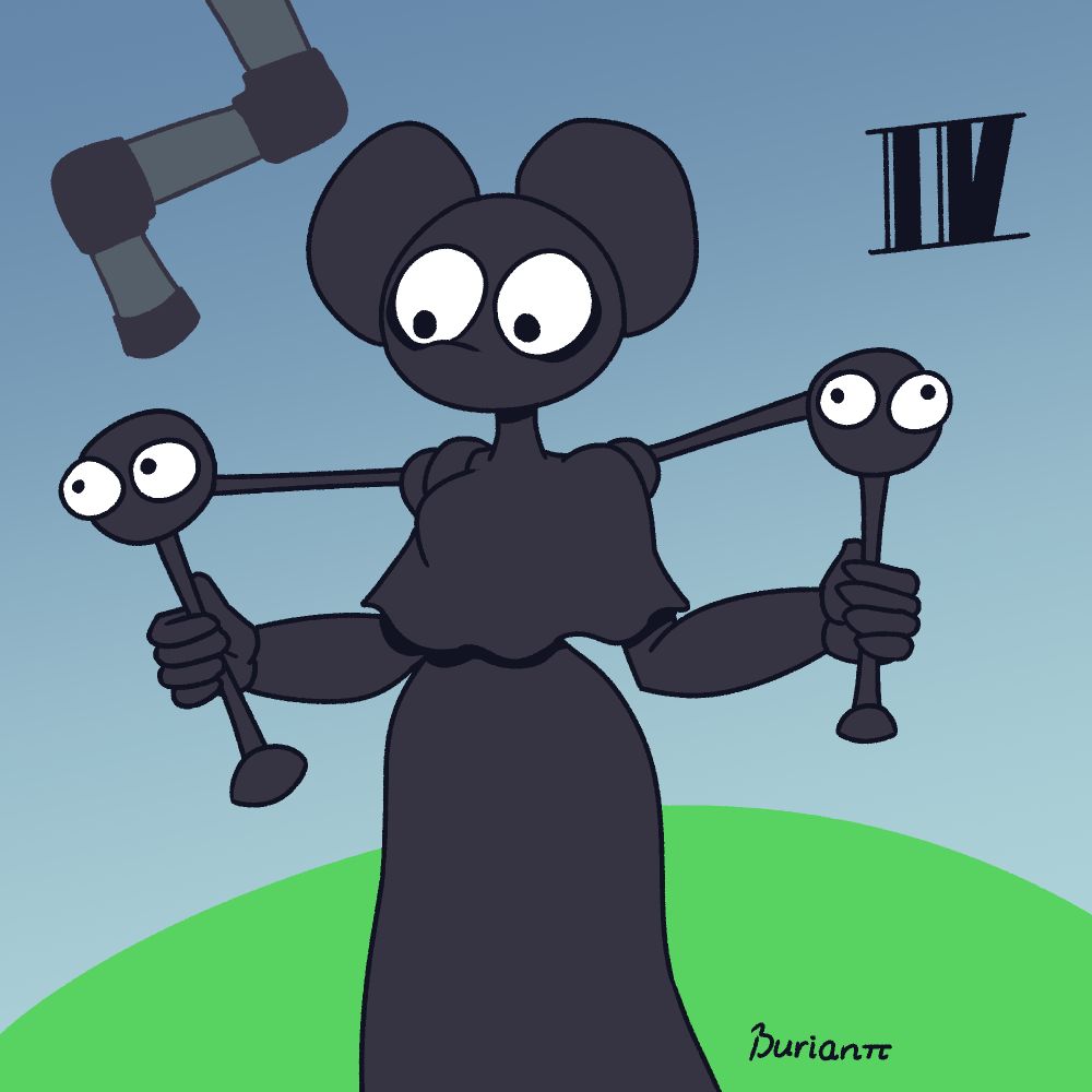Bibi as the Goos from World of Goo