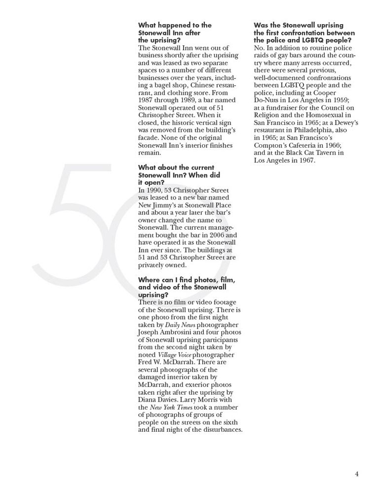 Two columns of text. 