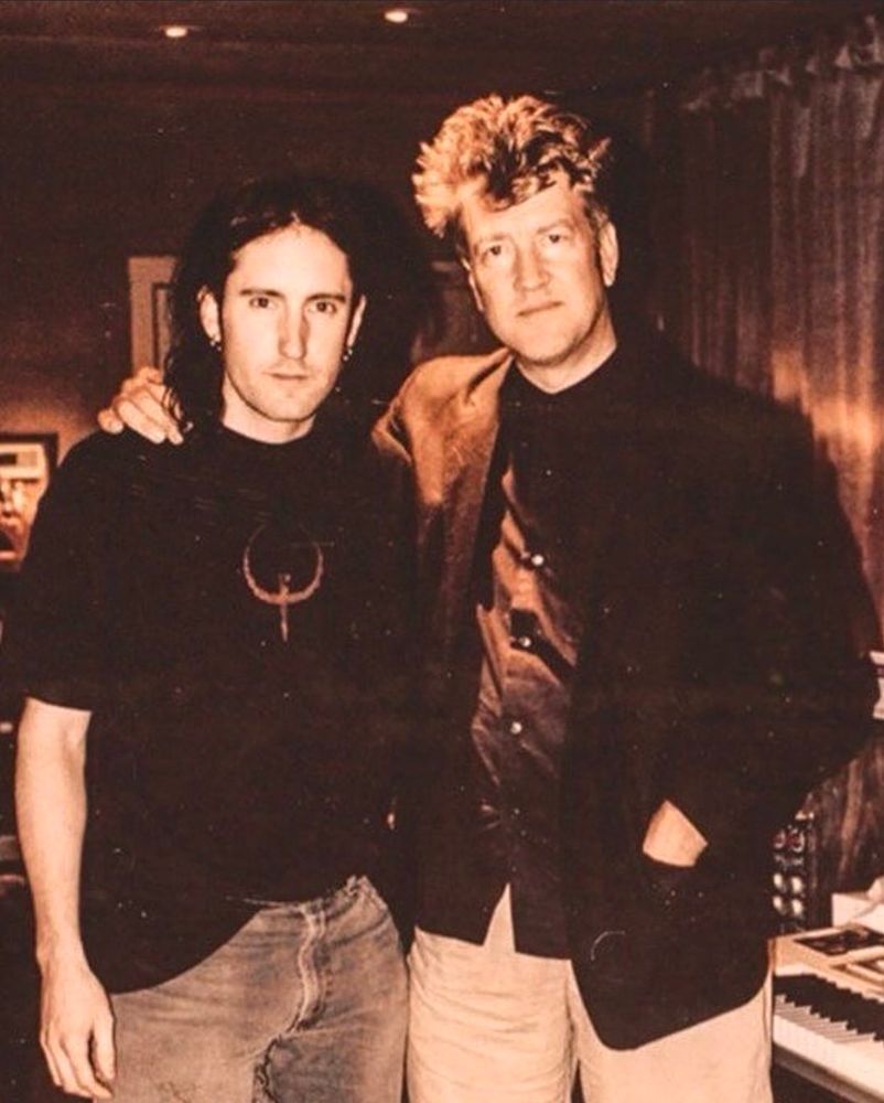 Trent Reznor and David Lynch. 