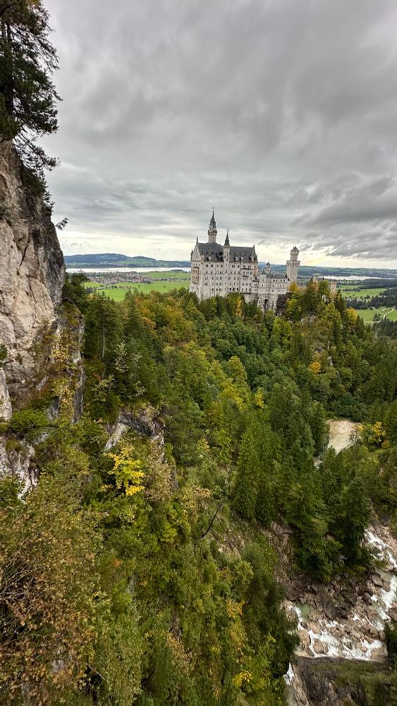 Photo of a castle on a hill