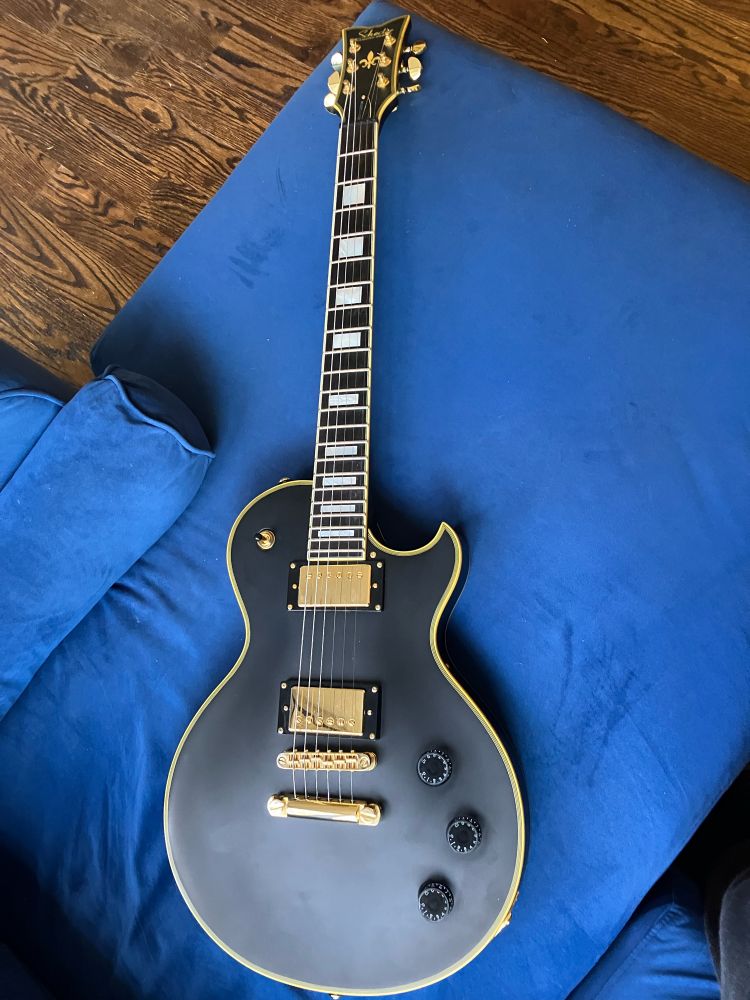 Schecter Solo II Custom prepping me to get feisty against the upcoming Trump term!