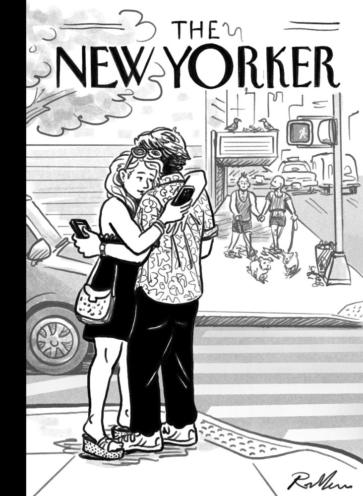 New Yorker cover pitch: The night is still young 