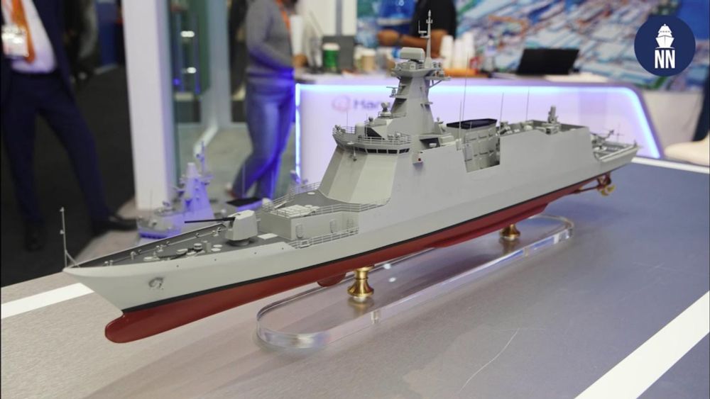 Hanwha Ocean FFX Batch II Frigate at IODS 2024 in Australia