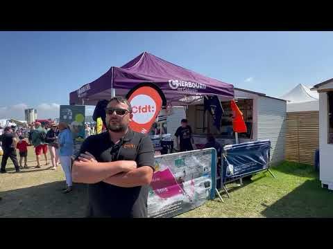 La CFDT Normandie sur la Rolex FastNet Race 2025 à Cherbourg-en-Cotentin
